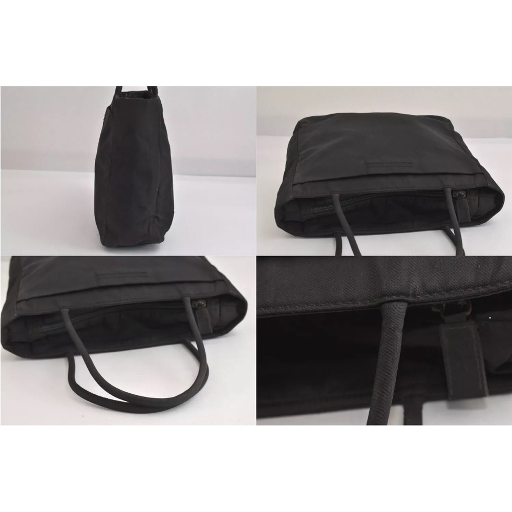 Prada Metropoli Vintage Black Nylon Tote with Auth Card EUC - Picture 6 of 17